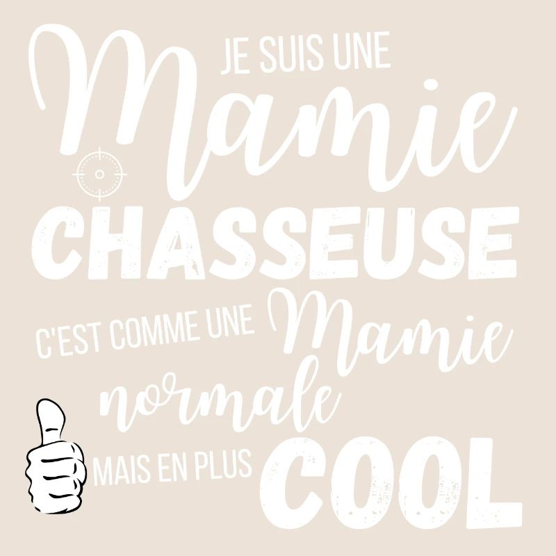 Mamie chasseuse