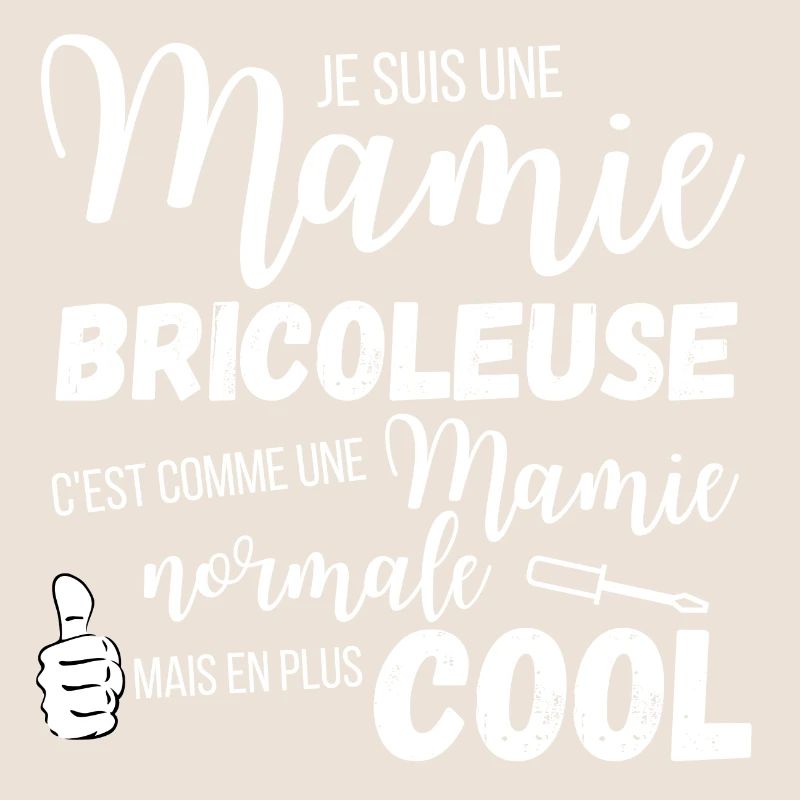 Mamie bricoleuse