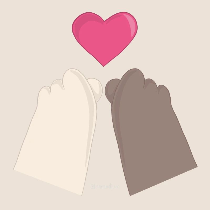 Lean & Loo Finger Herzen