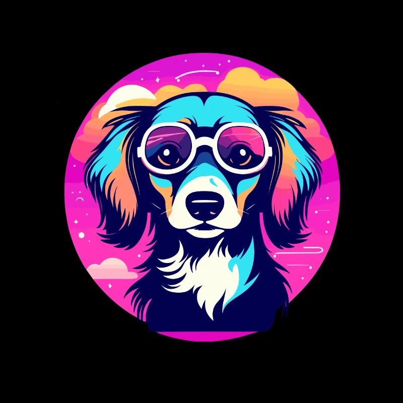 Dachshund Dog Illustration