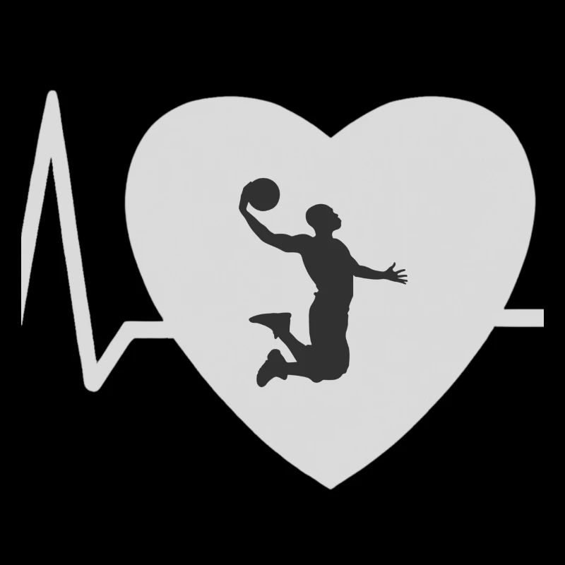 Herzschlag Basketball