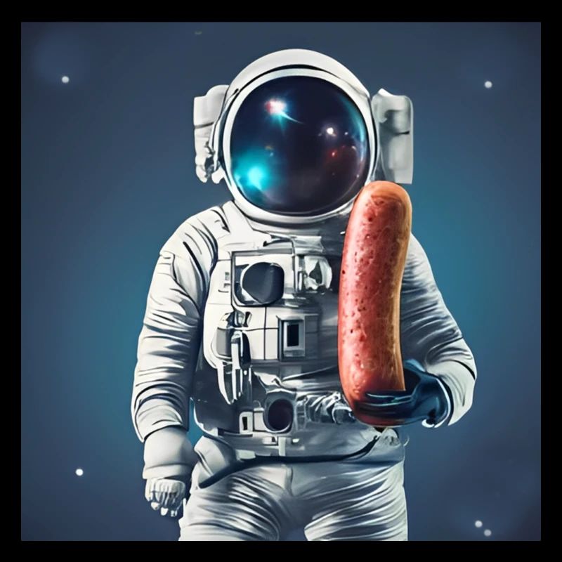 Wurst-Astronaut