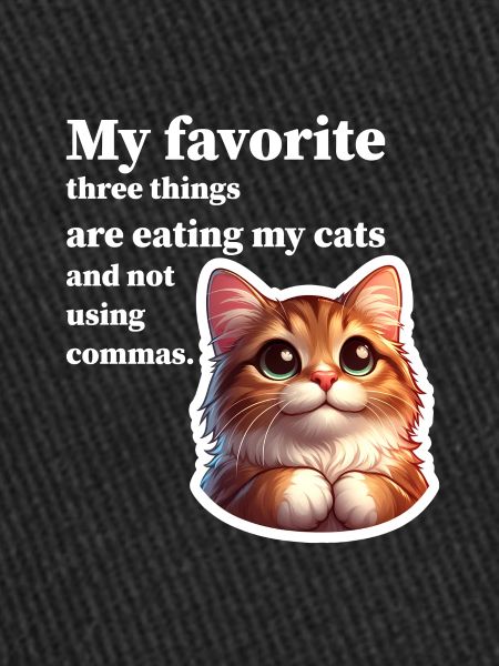 not using commas