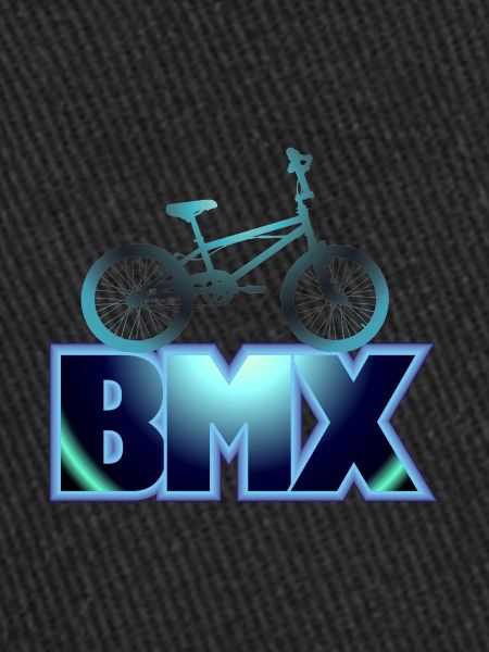 Vélo BMX bleu