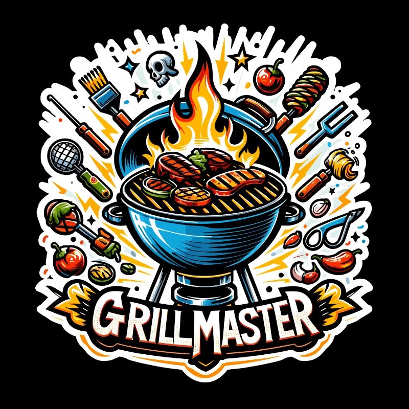 GrillMaster - Grill Illustration