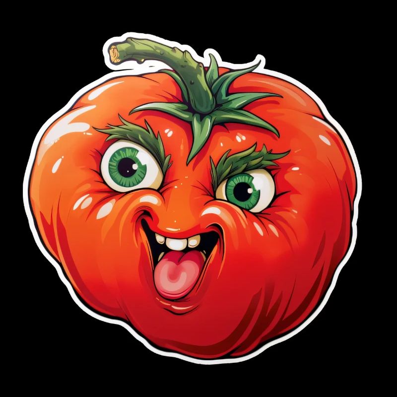 Tomate heureuse