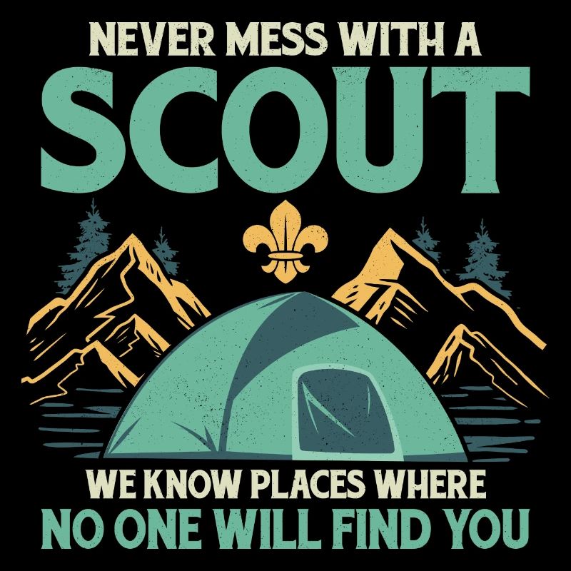 Stealthy Scout: Master of Secret Spots Tee