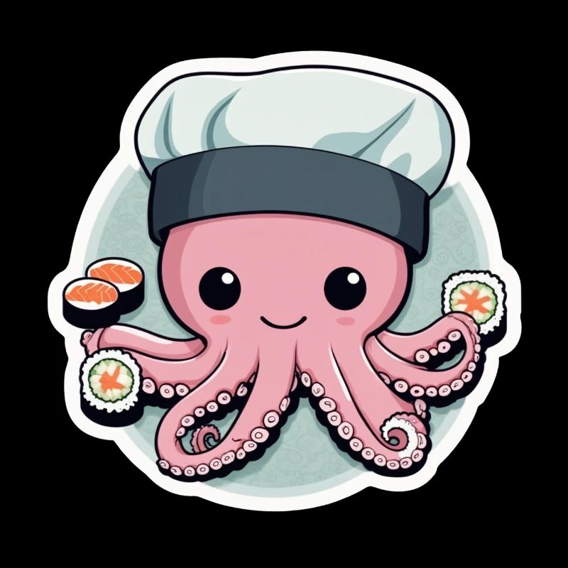 Oktopus Sushi Koch 02