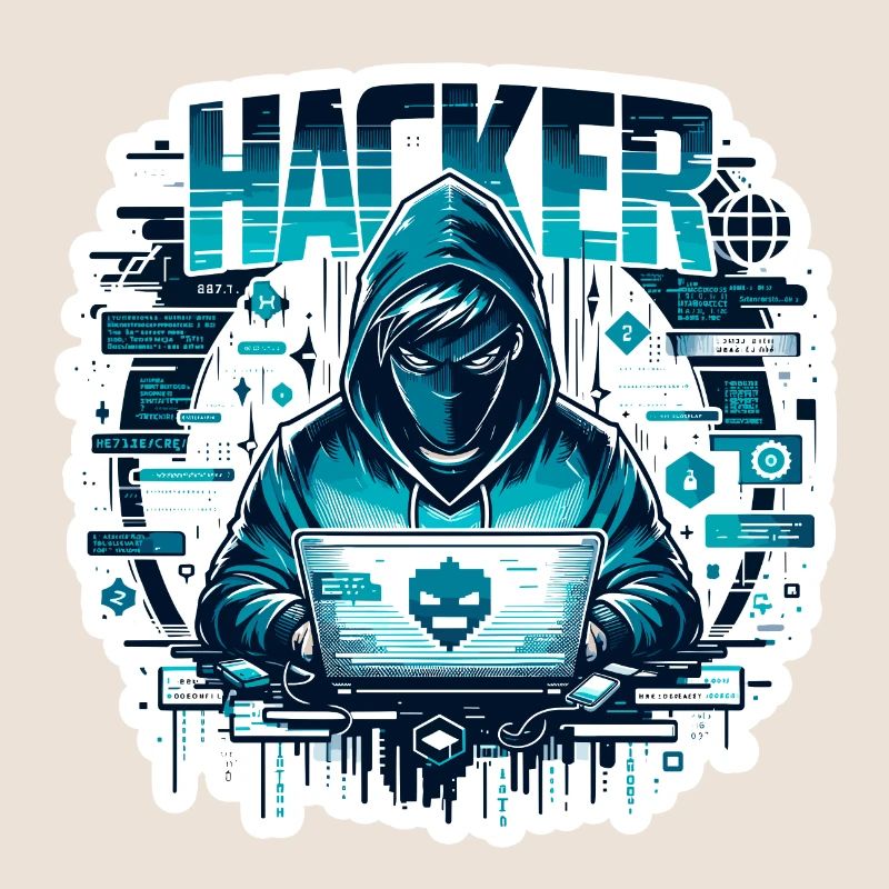 Hacker - Illustration