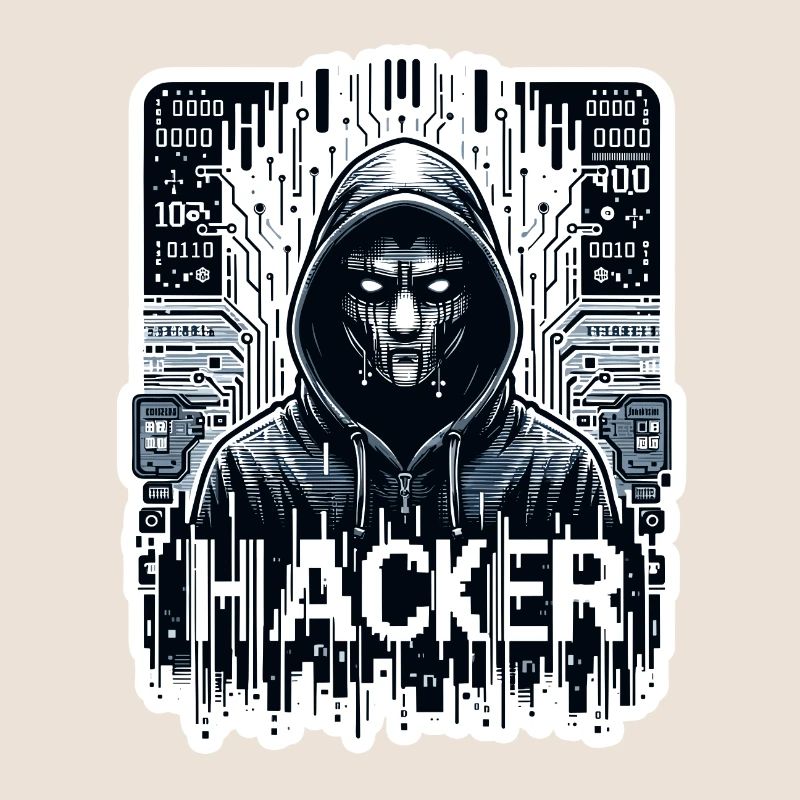 Hacker - Illustration