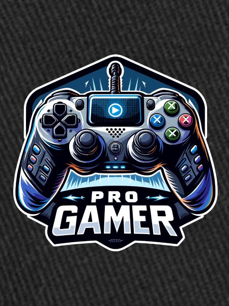 Pro Gamer - Controller Illustration