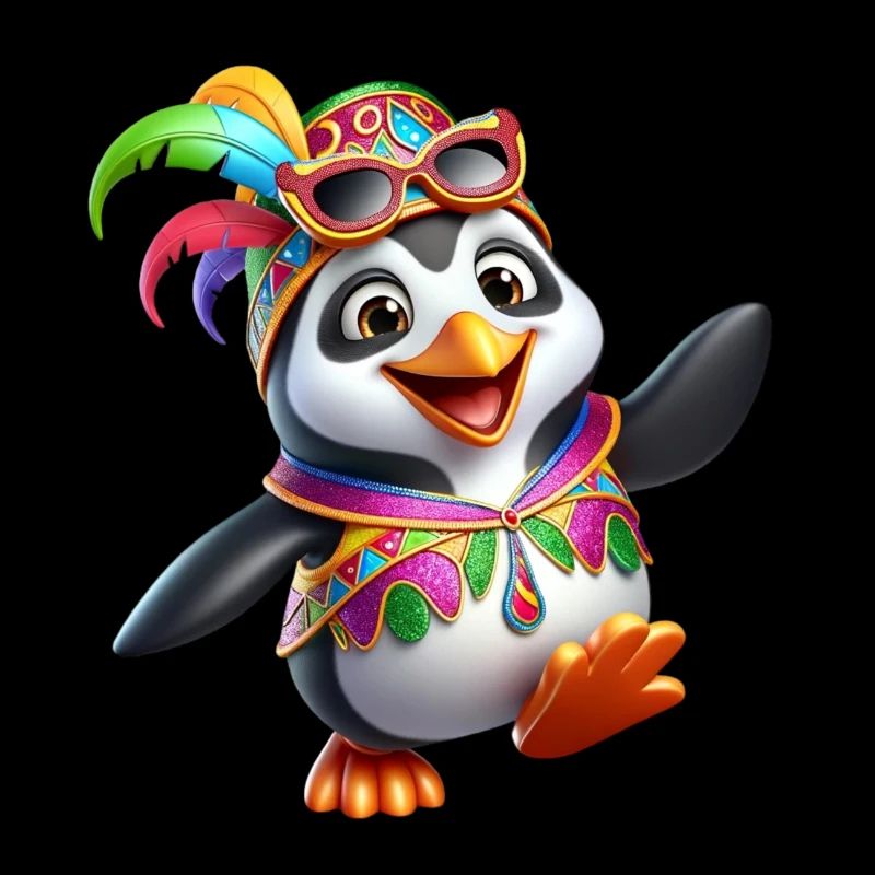 Karneval Pinguin