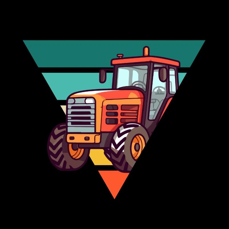 Vintage Tractor - Gift Idea