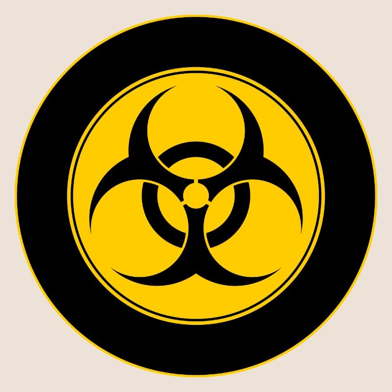 Mod Biohazard Schild