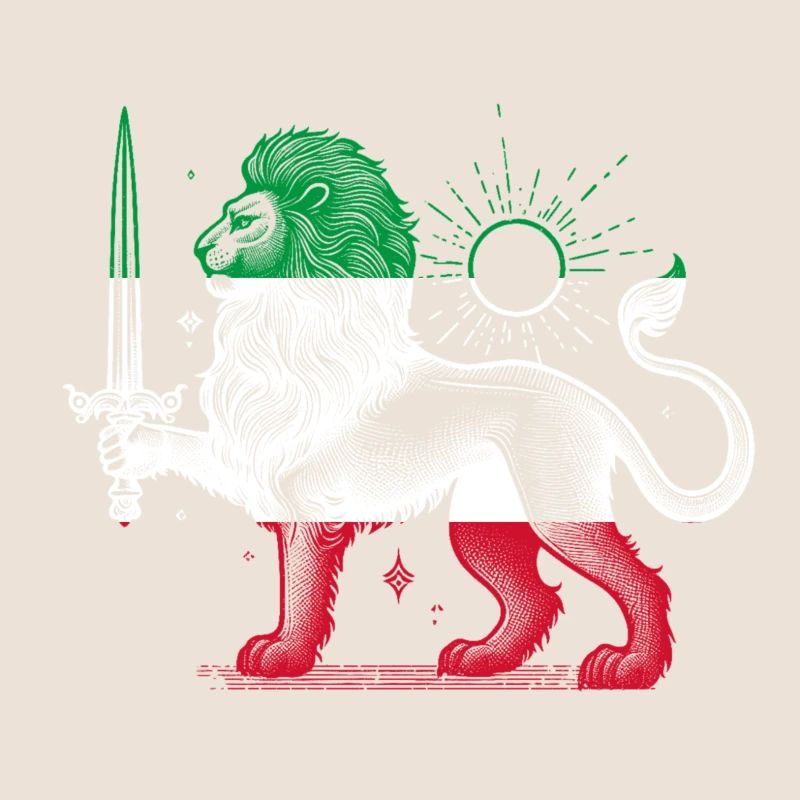 Shir o Khorshid - Conception persane (iran)