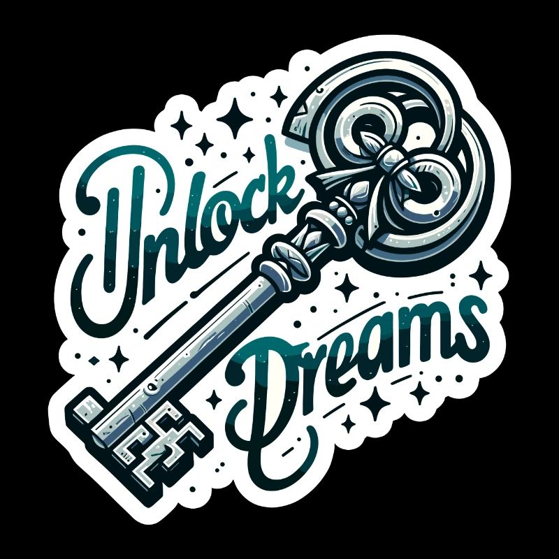 Unlock Dreams - Key Illustration