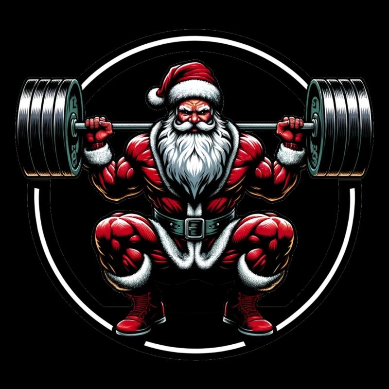Squats Santa