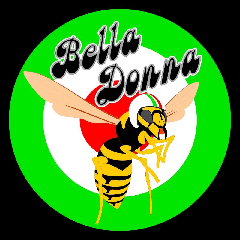 Wespe Mod Target Grünes Rondell Bella Donna