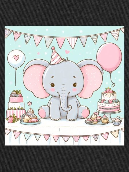 Fête d’anniversaire éléphant