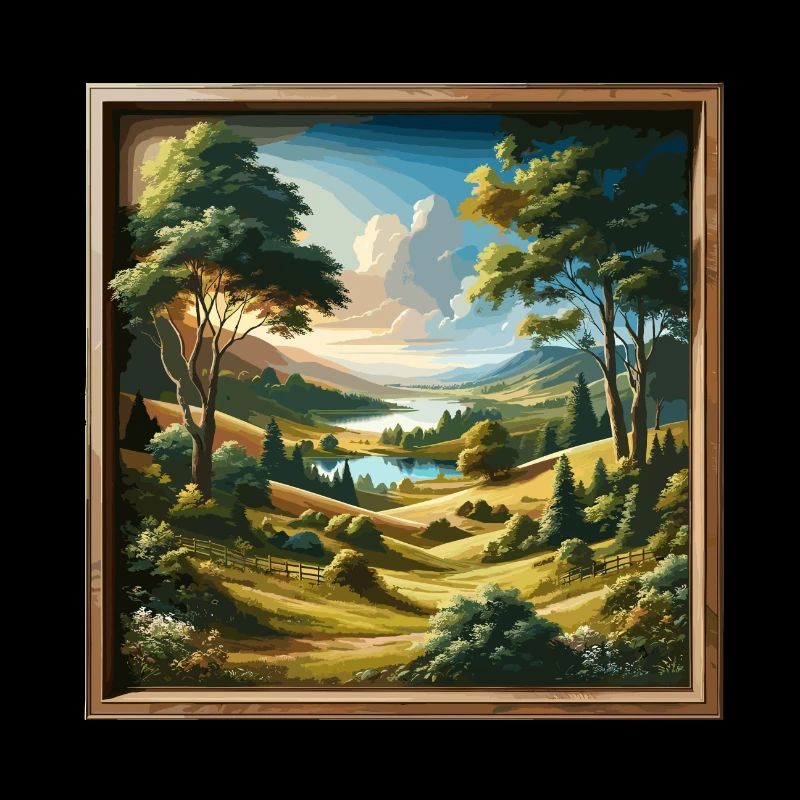 Paysage - Illustration