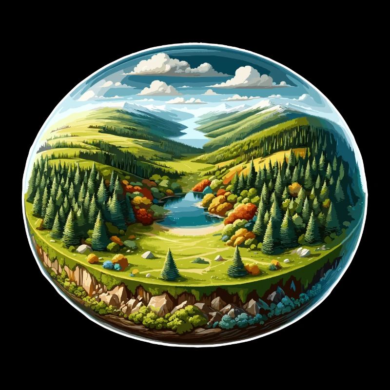 Paysage - Illustration