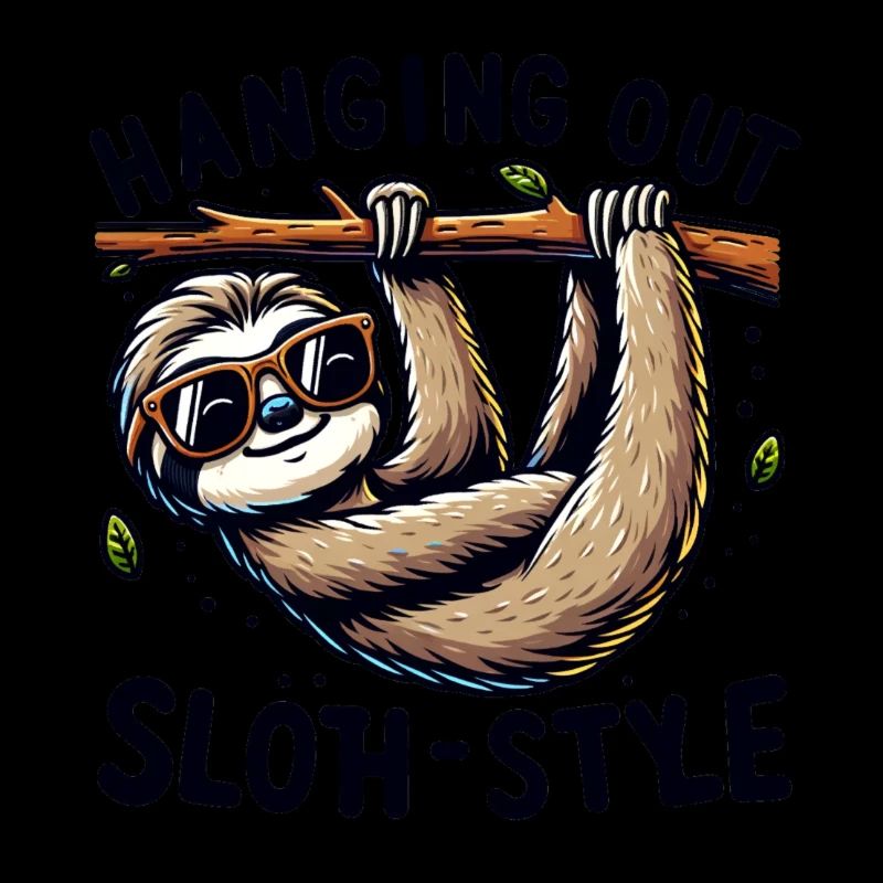 Hanging out Sloth style