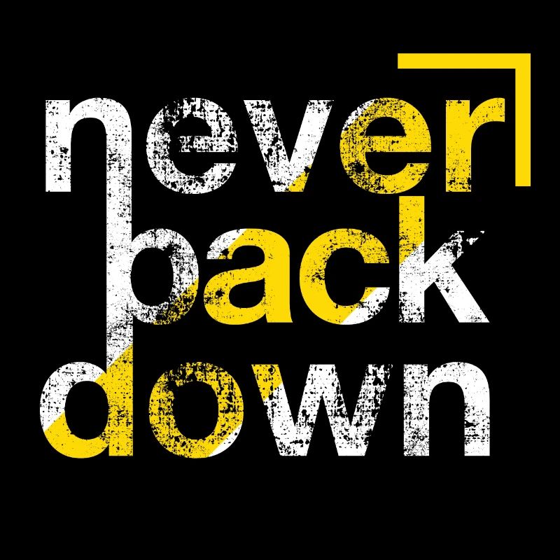 Beharrlichkeit illustriert: Das Motto "Never Received"