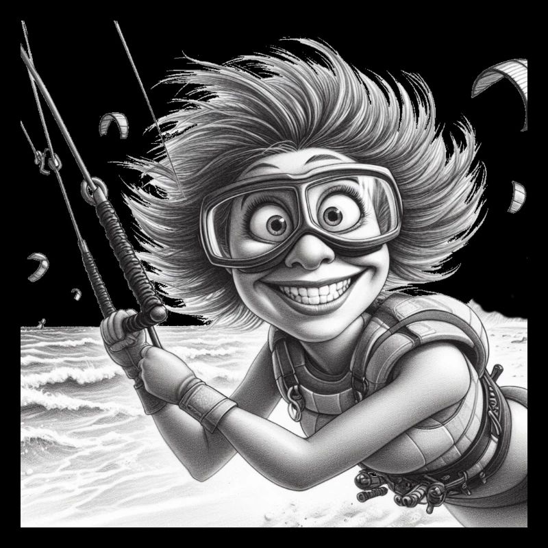 Crazy Kitesurferin 103