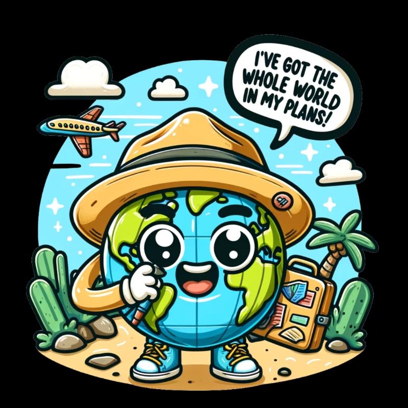 Le monde dans mes plans