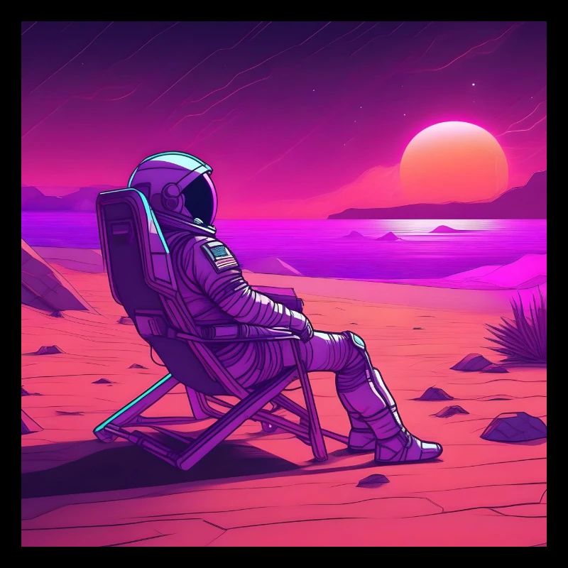 Astronaute sur Mars