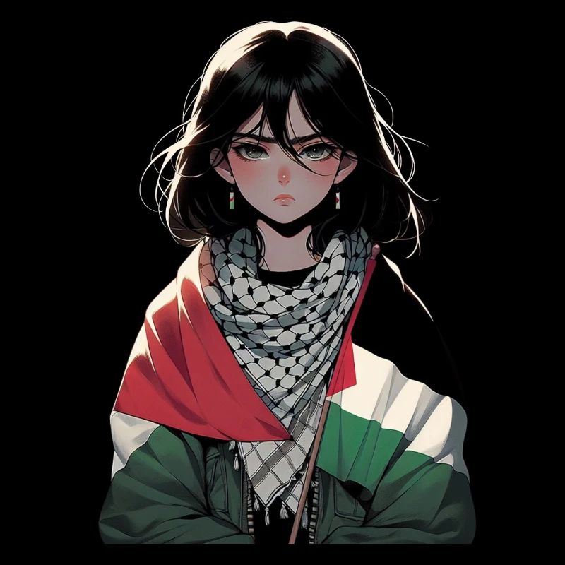 Fille de Palestine