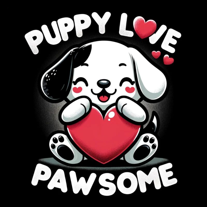 L’amour pur du chiot
