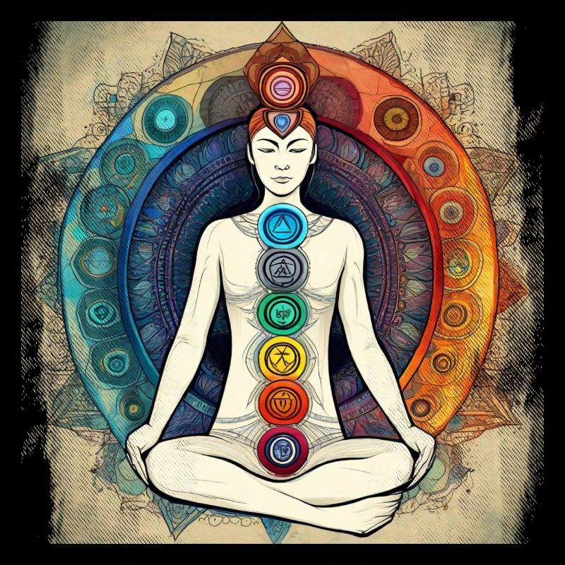 Chakra Mantra Yoga Bonheur