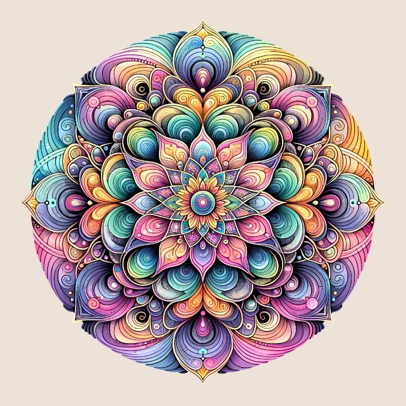 L’élégance de la fleur de couleur