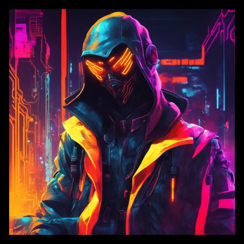 Futuristischer Mann
