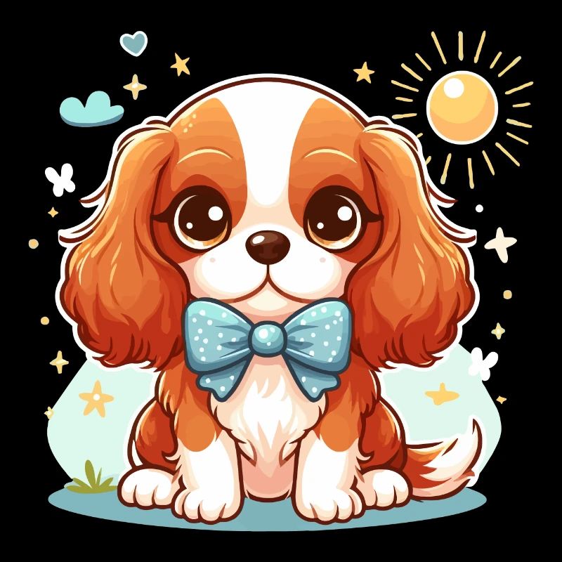 Chien Mignon Cavalier King Charles