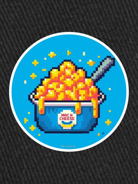 Mac n Cheese Pixelkunst