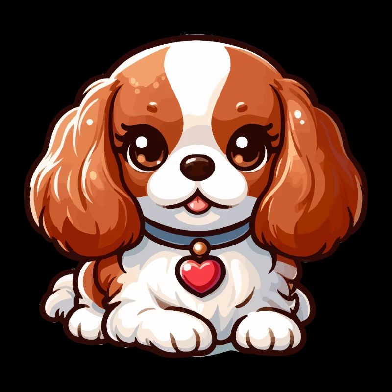Cavalier King Charles Allongé