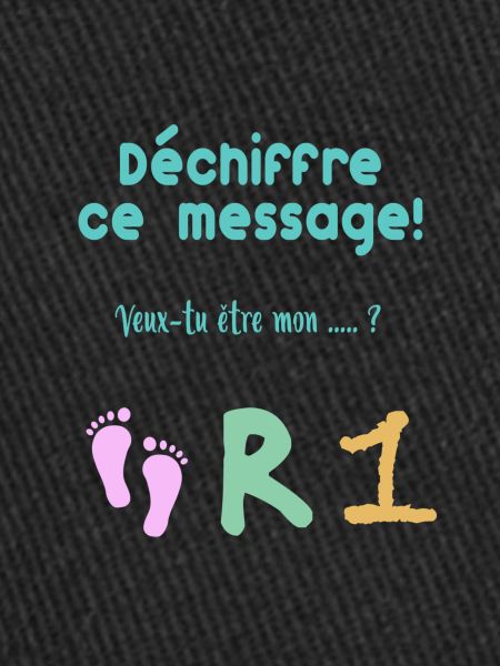 Déchiffre le message ! Parrain