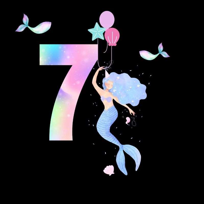 7th Anniversary Mermaid
