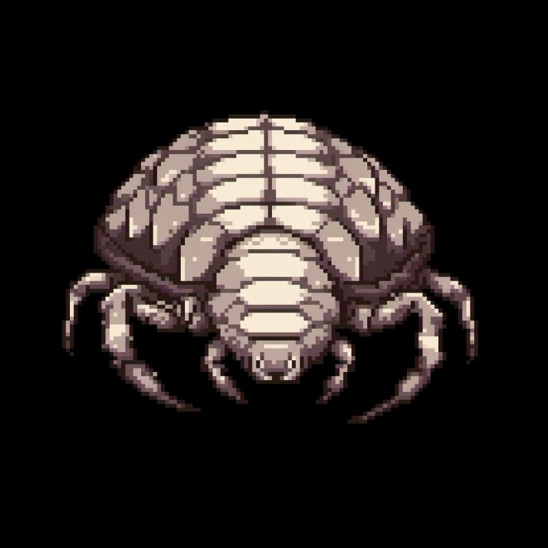 Vache laitière tachetée Isopode