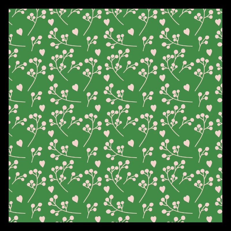 Blume-Blatt-Muster fleur feuille motif