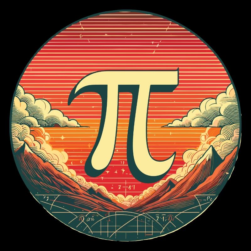 Pi Day Logo Himmel, Pi Tag 2024