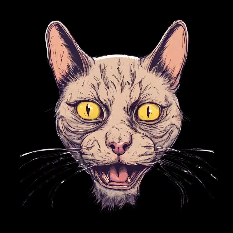 Gesicht Katze