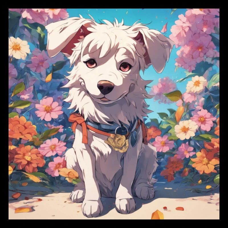 dog anime design
