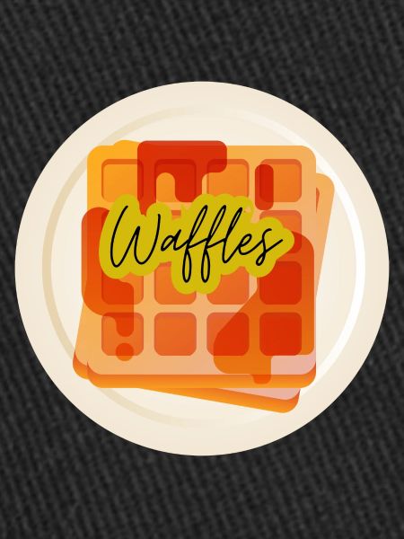 Breakfast waffles
