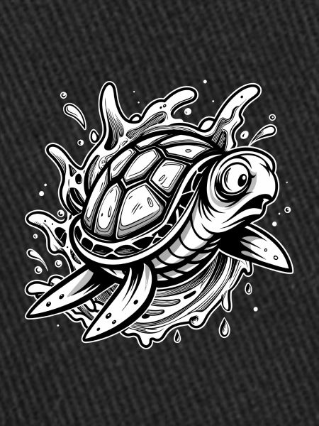 Frightened Turtle