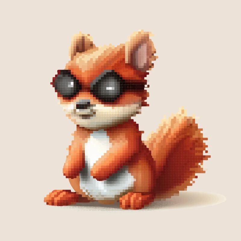 Pixou das Eichhörnchen