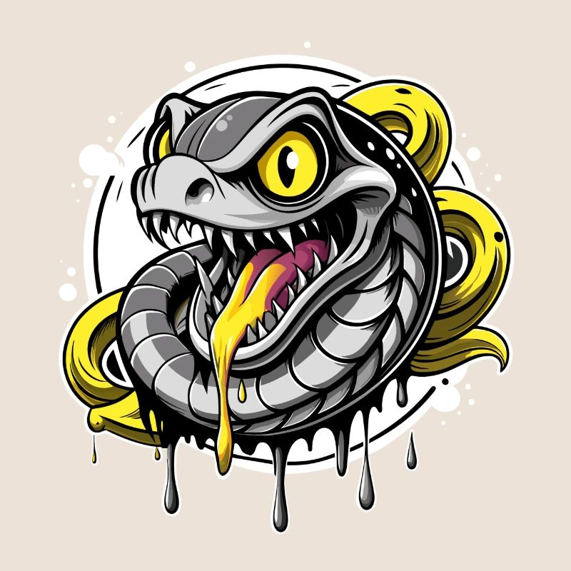 serpent cracheur