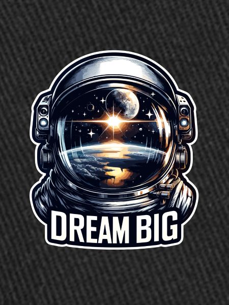 Dream Big - Astronaut Illustration